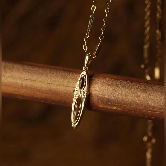 Montana West Wrangler 18k Gold Necklace - Picture 5 of 6